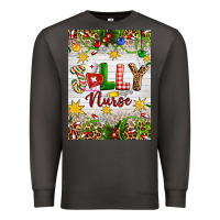Smoke Christmas Jolly Nurse Premium Sweatshirt - Artiststas