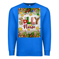 True Royal Christmas Jolly Nurse Premium Sweatshirt - Artiststas