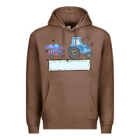 Chestnut easter tractor boy Premium Hoodie - MaliasSmallBusiness