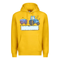 Lemon easter tractor boy Premium Hoodie - MaliasSmallBusiness