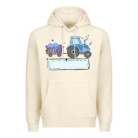Sandshell easter tractor boy Premium Hoodie - MaliasSmallBusiness