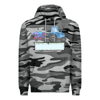 Slate Camo easter tractor boy Premium Hoodie - MaliasSmallBusiness