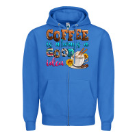 True Royal coffee is always good idea Zipper Hoodie - Zillion Design Studio