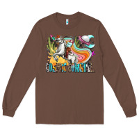 Chestnut cosmic cowgirl Long Sleeve Tee - Zillion Design Studio