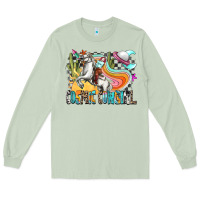 Matcha cosmic cowgirl Long Sleeve Tee - Zillion Design Studio
