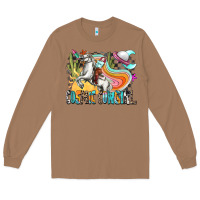 Toasted Coconut cosmic cowgirl Long Sleeve Tee - Zillion Design Studio