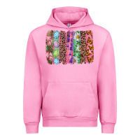 Fuchsia Pink Western Easter brushstroke Urban Hoodie - NancyCooperArtShop