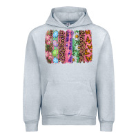 Heather Grey Western Easter brushstroke Urban Hoodie - NancyCooperArtShop