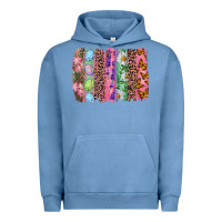 Pigment Pebble Blue Western Easter brushstroke Urban Hoodie - NancyCooperArtShop