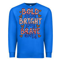 True Royal bold stripes bright stars brave hearts Premium Sweatshirt - JahusDesignShop
