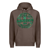 Coffee prone to shenanigans and malarkey Premium Hoodie - MaliasSmallBusiness