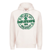 Pale Pink prone to shenanigans and malarkey Premium Hoodie - MaliasSmallBusiness