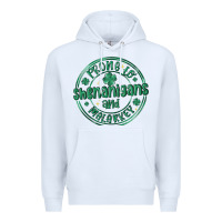 White prone to shenanigans and malarkey Premium Hoodie - MaliasSmallBusiness