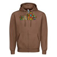 Chestnut christmas cross faith Zipper Hoodie - RanaPortraitStore