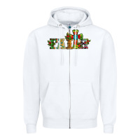 White christmas cross faith Zipper Hoodie - RanaPortraitStore