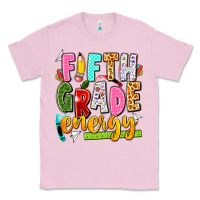 Bubblegum Pink fifth grade energy Classic Tee - texasbilliewilder