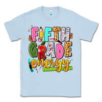 Dusty Blue fifth grade energy Classic Tee - texasbilliewilder