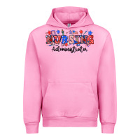 Fuchsia Pink 4th of july nursing administrator Urban Hoodie - NancyCooperArtShop
