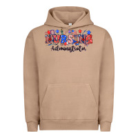 Pigment Burro 4th of july nursing administrator Urban Hoodie - NancyCooperArtShop
