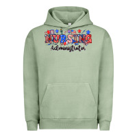 Pigment Oil Green 4th of july nursing administrator Urban Hoodie - NancyCooperArtShop