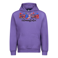 Tulip 4th of july nursing administrator Urban Hoodie - NancyCooperArtShop