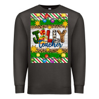 Smoke Christmas jolly teacher Premium Sweatshirt - Artiststas