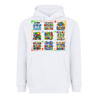 White autism Heavyweight Hoodie - JahusDesignShop