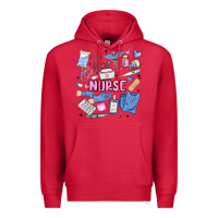 Cardinal can't talk right now doing nurse stuff Premium Hoodie - MaliasSmallBusiness