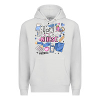 Dove Grey can't talk right now doing nurse stuff Premium Hoodie - MaliasSmallBusiness