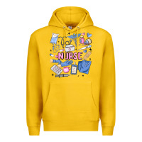 Lemon can't talk right now doing nurse stuff Premium Hoodie - MaliasSmallBusiness