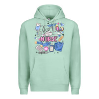 Seafoam can't talk right now doing nurse stuff Premium Hoodie - MaliasSmallBusiness
