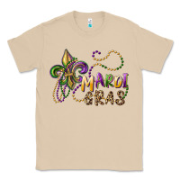 Mushroom mardi gras fleur de lis and beads Classic Tee - RanaPortraitStore