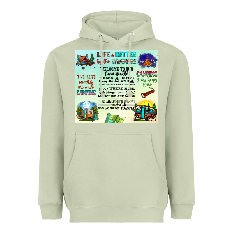 Life Is Better By The Campfire Heavyweight Hoodie by JahusDesignShop | Teevron