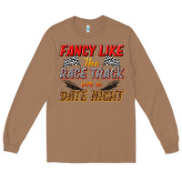 Toasted Coconut fancy like the race track on a date night Long Sleeve Tee - texasbilliewilder