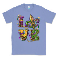 Colony Blue love fleur de lis Classic Tee - RanaPortraitStore