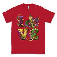Red love fleur de lis Classic Tee - RanaPortraitStore