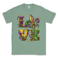 Sage love fleur de lis Classic Tee - RanaPortraitStore