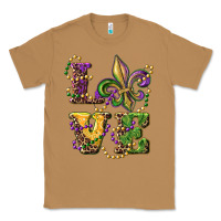 Toasted Coconut love fleur de lis Classic Tee - RanaPortraitStore