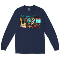 Navy y'all gonna learn today Long Sleeve Tee - Zillion Design Studio