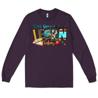 Plum y'all gonna learn today Long Sleeve Tee - Zillion Design Studio