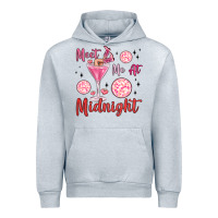 Heather Grey meet me at midnight Urban Hoodie - MaliasSmallBusiness