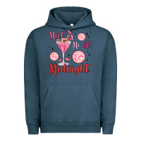 Pigment Midnight Navy meet me at midnight Urban Hoodie - MaliasSmallBusiness