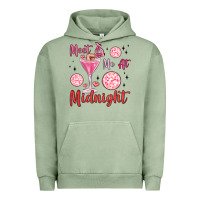 Pigment Oil Green meet me at midnight Urban Hoodie - MaliasSmallBusiness