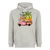 Moon Dust sunset chaser Heavyweight Hoodie - JahusDesignShop