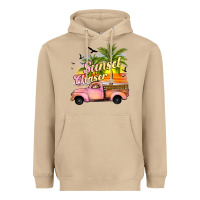 Mushroom sunset chaser Heavyweight Hoodie - JahusDesignShop