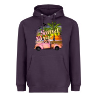 Plum sunset chaser Heavyweight Hoodie - JahusDesignShop