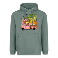 Sage sunset chaser Heavyweight Hoodie - JahusDesignShop