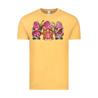 Vintage Mustard breast cancer gnome Vintage Tee - BarkalooDesign