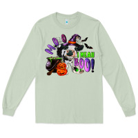 Matcha Moo I Mean Boo Baby Cow Long Sleeve Tee - RanaPortraitStore