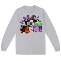 Moon Dust Moo I Mean Boo Baby Cow Long Sleeve Tee - RanaPortraitStore